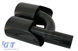 Épuiser Conseils Noir pour Mercedes CLS SL SLK W204 W211 W221 W219 E63 C63 Look-image-6087860