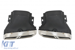 Puntas escape para Mercedes W213 16+ E63 S Look GLC SUV X253 C253 15-17-image-6054493