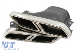 Puntas escape para Mercedes W213 16+ E63 S Look GLC SUV X253 C253 15-17-image-6054494