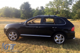 Puntas Escape para Porsche Cayenne 92A V6 V8 Gasolina 05.10-09.14 GTS Look-image-6094253