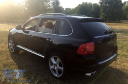 Puntas Escape para Porsche Cayenne 92A V6 V8 Gasolina 05.10-09.14 GTS Look-image-6094254