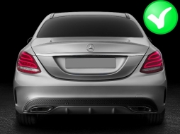Punte per Mercedes Classe C W205 S65 E65 GLE W166 X166 GLC W253 Sport Look-image-6017070