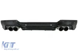 image-32-Punte scarico doppia uscita diffusore paraurti per BMW X4 G02 18+ M Sport