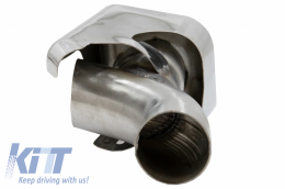Punte Scarico Marmitta per Sport 05-13 L320 Autobiography Look Adatto per Diesel-image-6050471