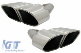 Punte scarico Suggerimenti per Porsche Cayenne 92A Facelift 14-17 Turbo Look--image-6060814