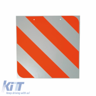 PVC Striped Signboard 50 x 50cm PA.413 1 Piece