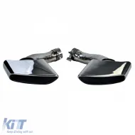 Quadratische Auspuffendrohre M50-Look aus Edelstahl, geeignet für BMW X6 30d 40d E71 08-14-image-6206971