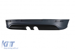 R32 type diffuser suitable for rear bumper for Volkswagen Golf V 2004-2008 --o-o---image-6231466