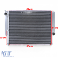 Racing aluminum water radiator performance suitable for 3 Series BMW E36 316 318 320 323-image-6259082