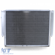 Racing aluminum water radiator performance suitable for 3 Series BMW E36 316 318 320 323-image-6259083