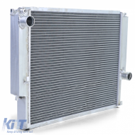 Racing aluminum water radiator performance suitable for 3 Series BMW E36 316 318 320 323-image-6259085