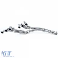 Racing stainless steel exhaust manifold fits 3 Series BMW E30 6 cyl. 320 323 325 M20-image-6250442