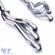 Racing stainless steel exhaust manifold fits 5 Series BMW E34 520i 24V + 525i 24V M50-image-6209548