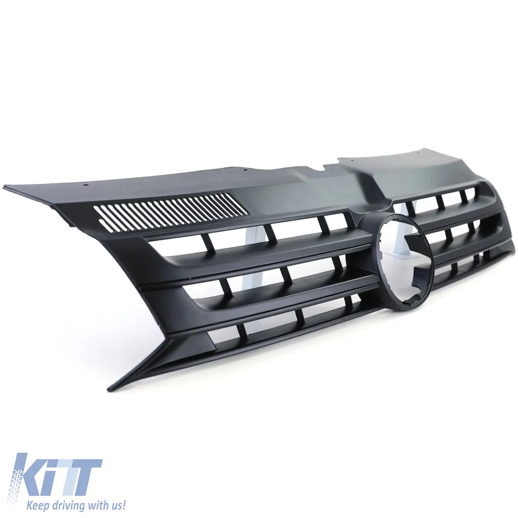 Radiator grille black for emblem for VW Bus T5 Facelift 09-15