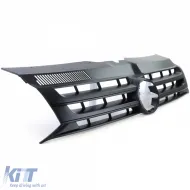 Radiator grille black for emblem for VW Bus T5 Facelift 09-15-image-6326769