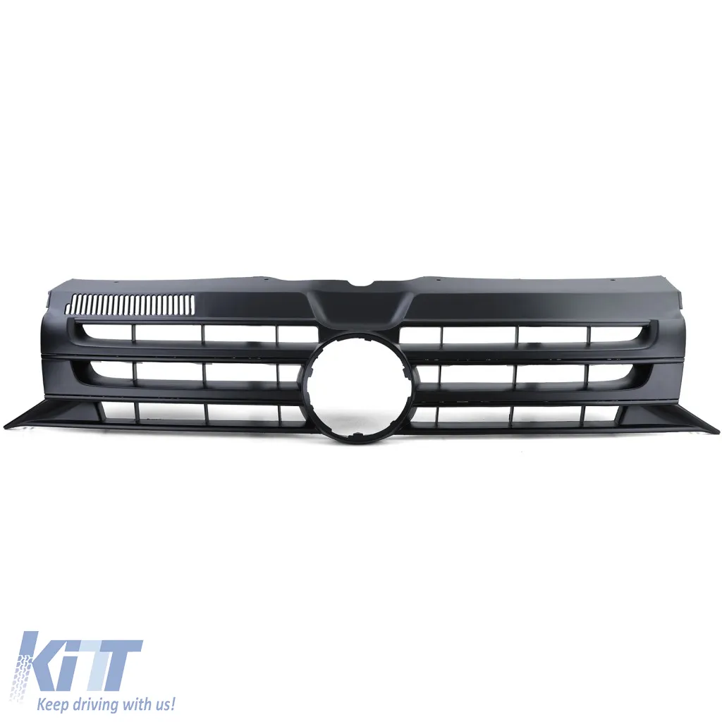 Radiator grille black for emblem for VW Bus T5 Facelift 09-15