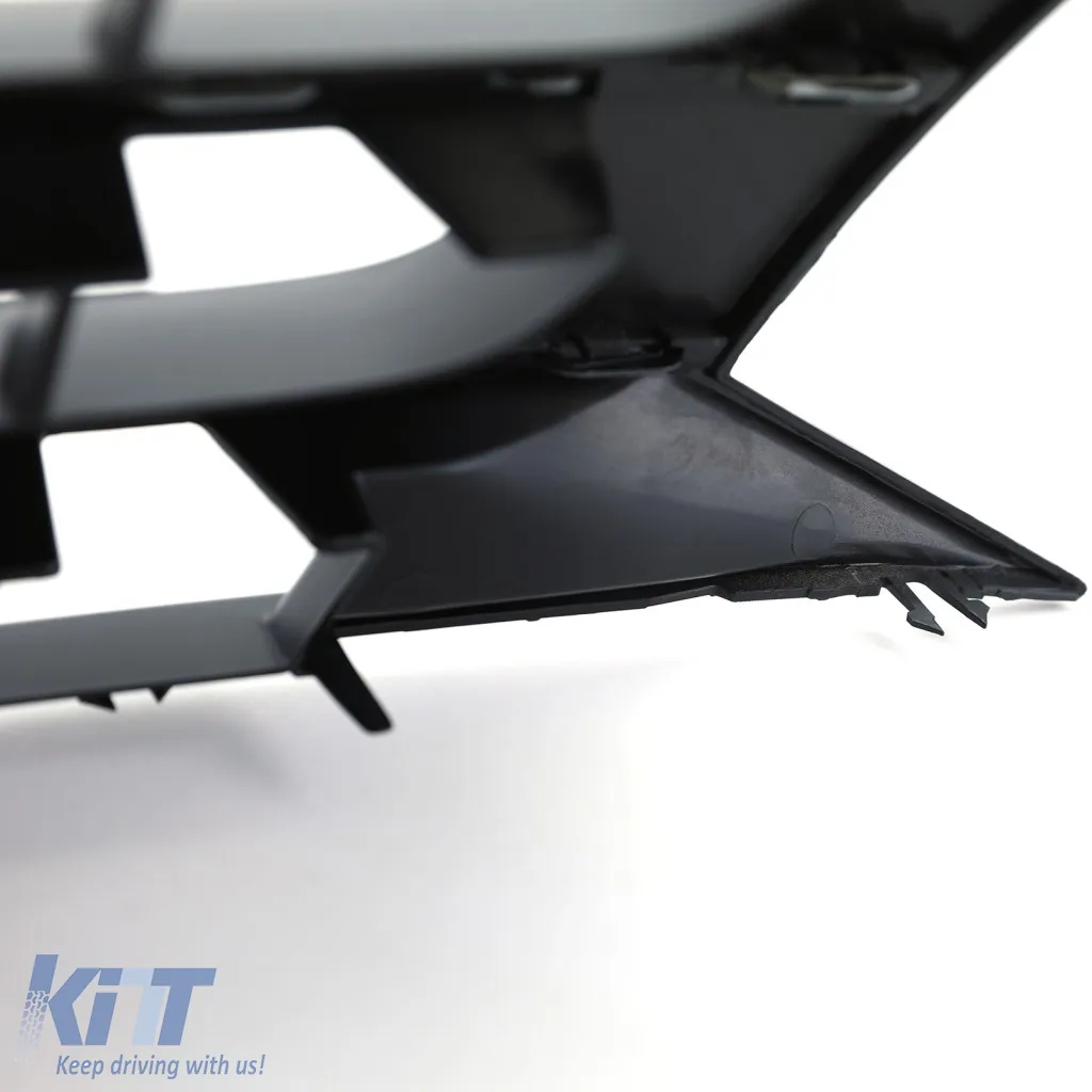 Radiator grille black for emblem for VW Bus T5 Facelift 09-15
