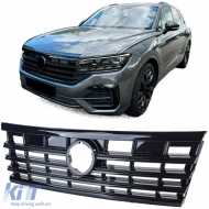 Radiator grille black gloss fits for VW Touareg III from 2018