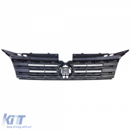 Radiator grille black with chrome strips for VW Tiguan II 2016-2020-image-6210715