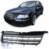 Radiator Grille Double Slat Black Chrome for VW Passat 3BG Sedan Variant 00-05 - ODGV6014392