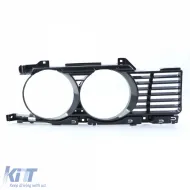 Radiator grille headlight grid right suitable for BMW 5 Series E34 1988-1994-image-6327348