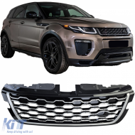 Radiator Grille Performance Black Silver fits Range Rover Evoque L551 from 2019 - ODGLR6014428