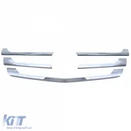 Radiator grille with chrome + frame fits Mercedes Sprinter W906 Facelift 2013–18-image-6326707