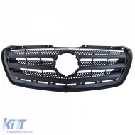 Radiator grille with frame fits Mercedes Sprinter W906 Facelift 2013–2018-image-6326867