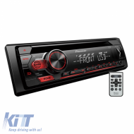 Radio CD USB/Aux Universal 1 Din Pioneer DEH-S121UB 4x50 Watt with Remote Control