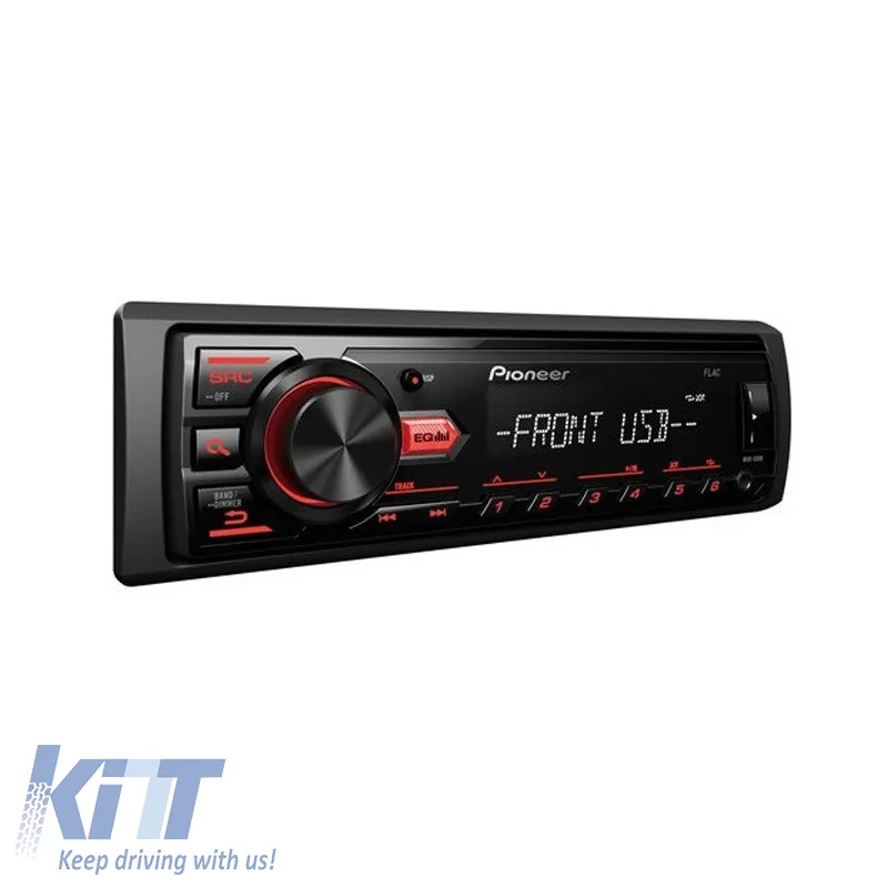 Radio USB / AUX Pioneer MVH-09UB Universal 1DIN with Detachable Front Panel