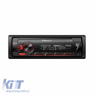 Radio USB / Bluetooth / AUX 4x50W Pioneer MVH-S320BT Universal 1DIN with Detachable Front Panel