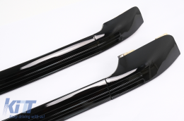 Rails de toit décoratifs pour BMW X6 E71 E72 2008-2015 Noir Roof Rails-image-6078980
