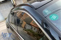Rails de toit en aluminium pour Porsche Macan 2014-2023 Noir décoratif-image-6126983