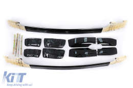 Rails de toit pour BMW X6 E71 E72 2008-2015 Noir-image-6100390