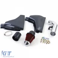 Ram Air Intake Airbox Carbon Look mit Sportluftfilter geeignet für Citroen Saxo 96-04-image-6277360