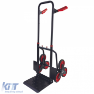 RAMROXX® 150 kg stair hand truck – stair climber with 305×285 mm platform
