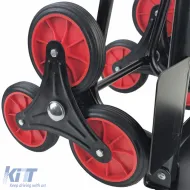 RAMROXX® 150 kg Treppenhandwagen – Treppensteiger mit 305×285 mm Plattform-image-6207890