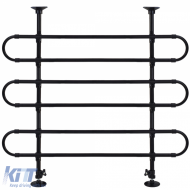 RAMROXX dog guard luggage barrier up to 140cm high for VW Caddy 2004-2025