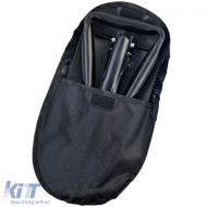 RAMROXX Klappspaten Überleben Schwarz Spaten Hacke Säge inkl. Tasche-image-6203569