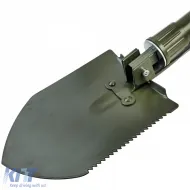 RAMROXX Klappspaten Überlebenswerkzeug Olivgrün Spaten Sägen inkl. Tasche-image-6205688