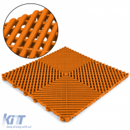 RAMROXX Performance Bodenfliese für die Garage, orange, 40x40cm-image-6210269