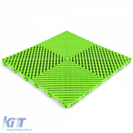 RAMROXX Performance Bodenfliese Garage Boden Hellgrün 6x 40x40cm 0.96qm-image-6206942