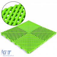 RAMROXX Performance Bodenfliese Garage Boden Hellgrün 6x 40x40cm 0.96qm-image-6206943