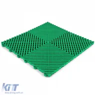 RAMROXX Performance Bodenfliese Garagenboden Grün 40x40cm 6 Stück 0.96qm-image-6206936