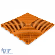 RAMROXX Performance Bodenfliese Garagenboden Orange 40x40cm 6 Stück 0.96qm-image-6208648