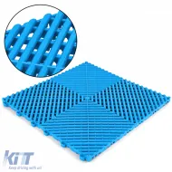 RAMROXX Performance Bodenfliesen für die Garage, hellblaue Farbe, 6x 40x40cm, 0.96qm-image-6193288