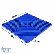 RAMROXX Performance Bodenfliesen für die Garage, blau, 40x40cm, 6 Stück, 0.96qm-image-6208646