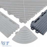RAMROXX Performance Bodenfliesen für Garage, seitliche Rampe, grau, Typ A-image-6210798