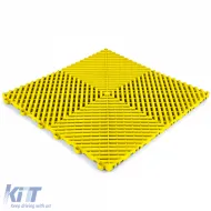RAMROXX Performance Bodenfliesen Garagenboden Gelb 40x40cm 6 Stück 0.96qm-image-6206007