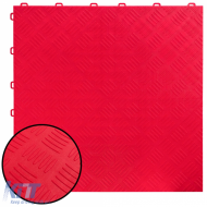 RAMROXX Performance checker plate floor tile garage floor Floor red 40x40cm-image-6276679